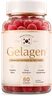 Gelagen gummy bottle with gold label